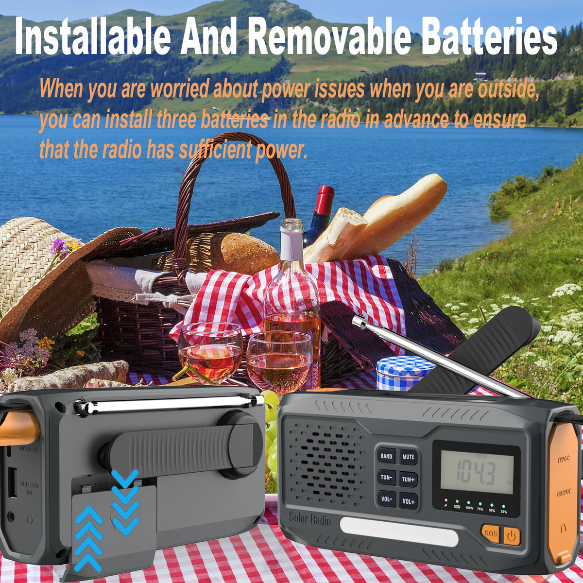 Rumenglai compact design fits in bags for travel readiness.