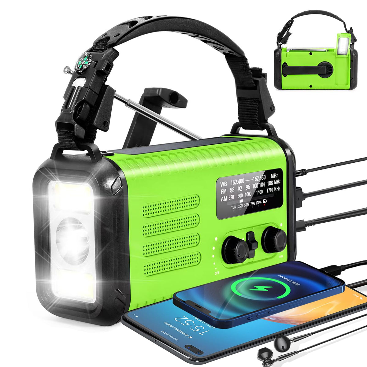 Rumenglai front view with antenna showing clear reception benefits