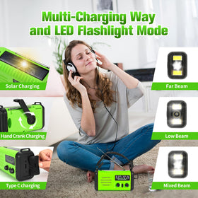 Rumenglai LED flashlight and reading lamp offering bright visibility