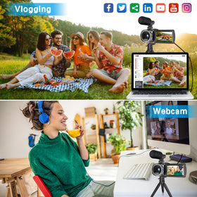 Rumyums beginner-friendly camcorder ideal for kids and teens
