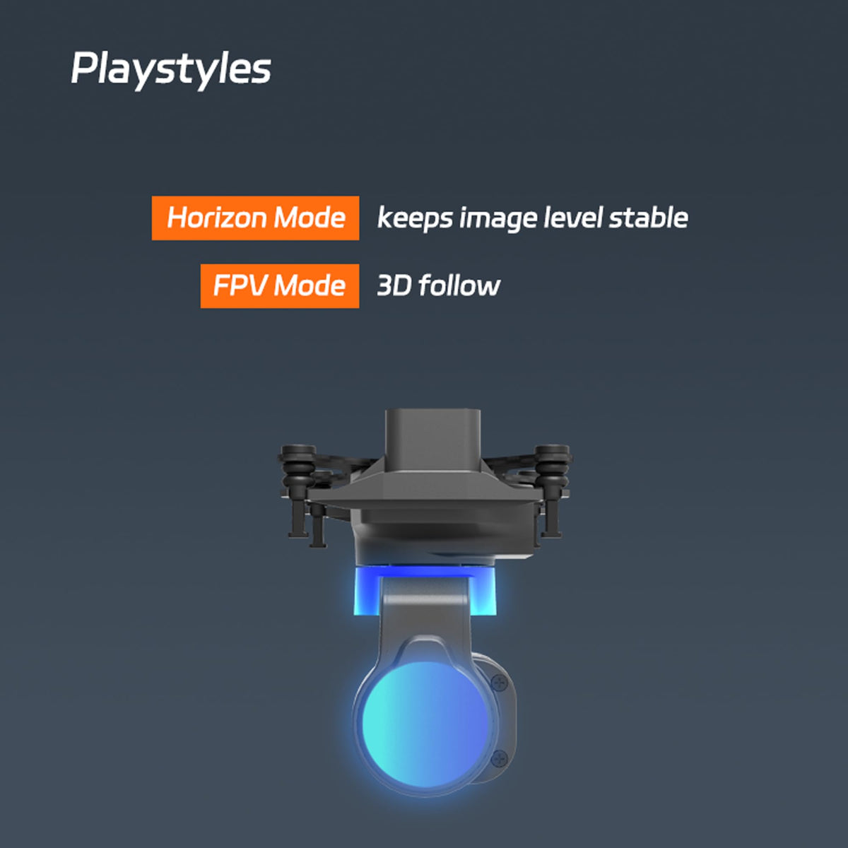 RunCam C-20D head tracker in action demonstrates precise FPV control.