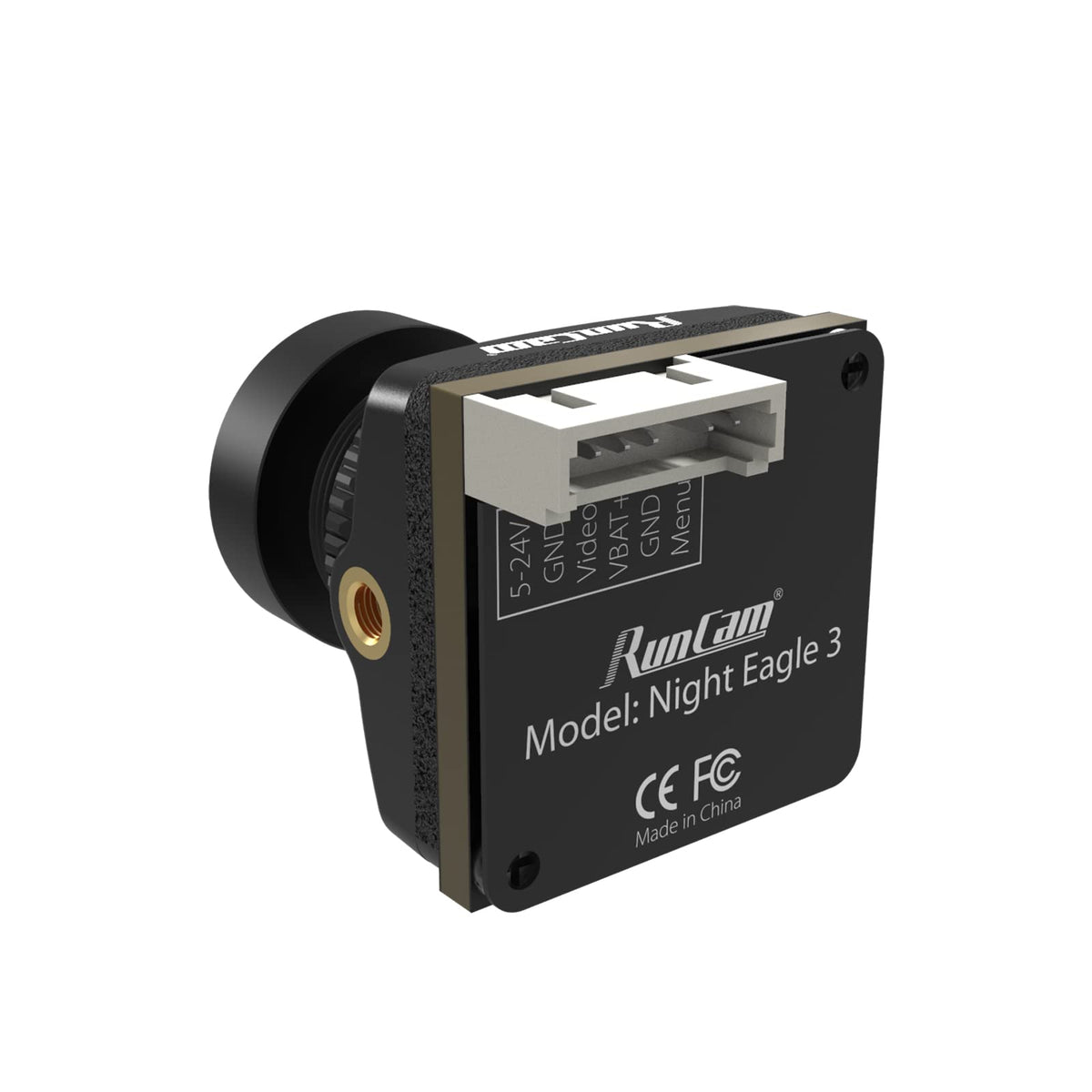 RunCam Night Eagle 3 reduces latency for smoother FPV control during fast maneuvers.