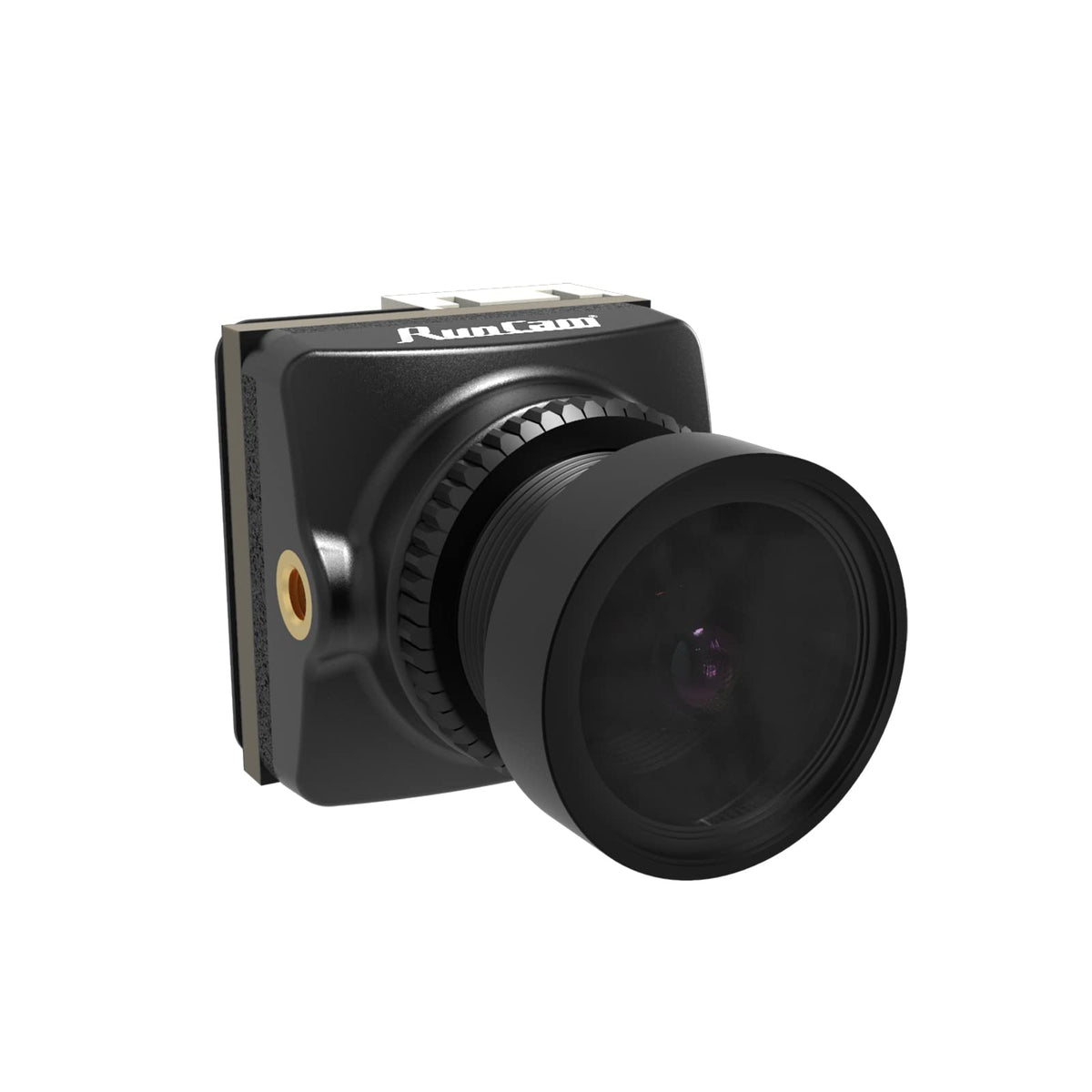 RunCam Night Eagle 3 Micro FPV camera showcases compact design for tight drone builds.