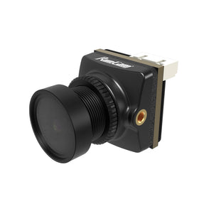 RunCam Night Eagle 3 OSD on-screen display highlights battery voltage for quick checks mid-flight.