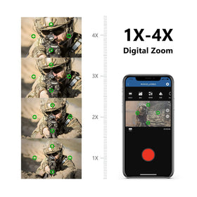 RunCam ScopeCam2 NATO rail mount enables secure gear attachment.