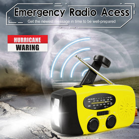 RunningSnail emergency radio side view highlighting portability