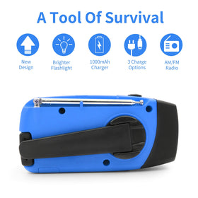 RunningSnail Emergency Radio side view demonstrates portable versatility for outdoor trips.