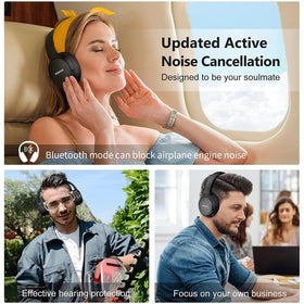 RUNOLIM connected via 3.5mm cable for uninterrupted wired listening
