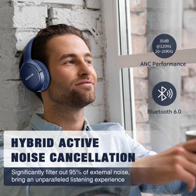 RUNOLIM connected with 3.5mm cable providing battery backup listening