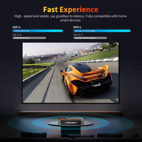 RUPA close-up of RK3518pro chipset highlighting smooth playback performance