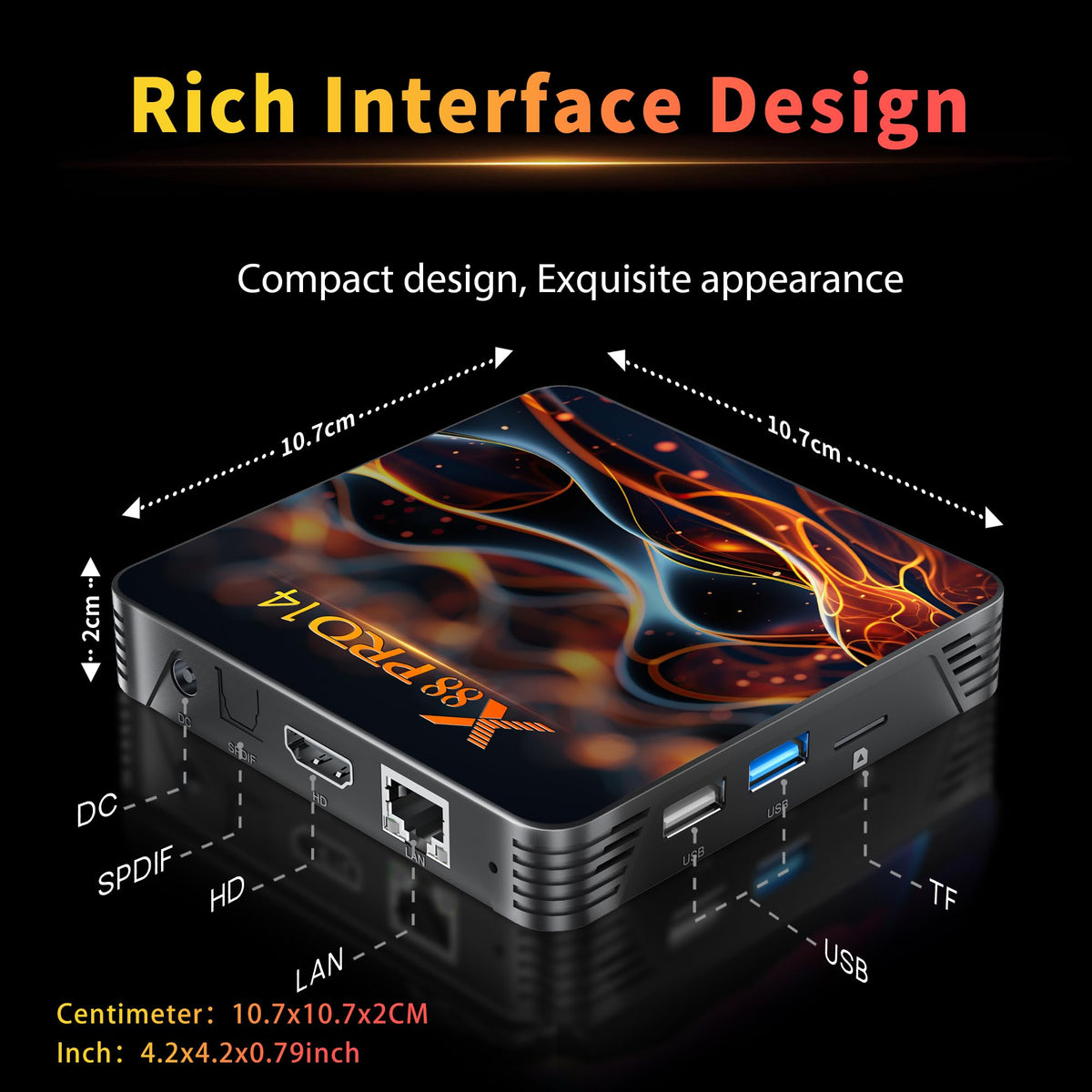 RUPA with USB 3.0 drive connected for expanded storage and fast transfers