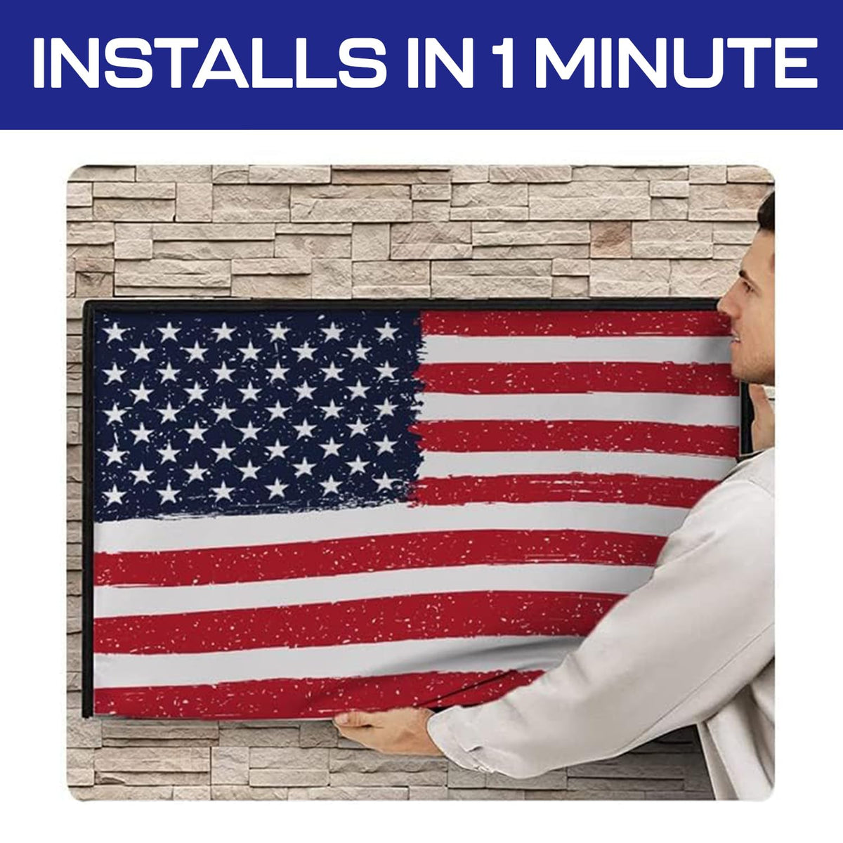 Rushmore Rose USA pocket detail with remote inside showing organized storage benefit