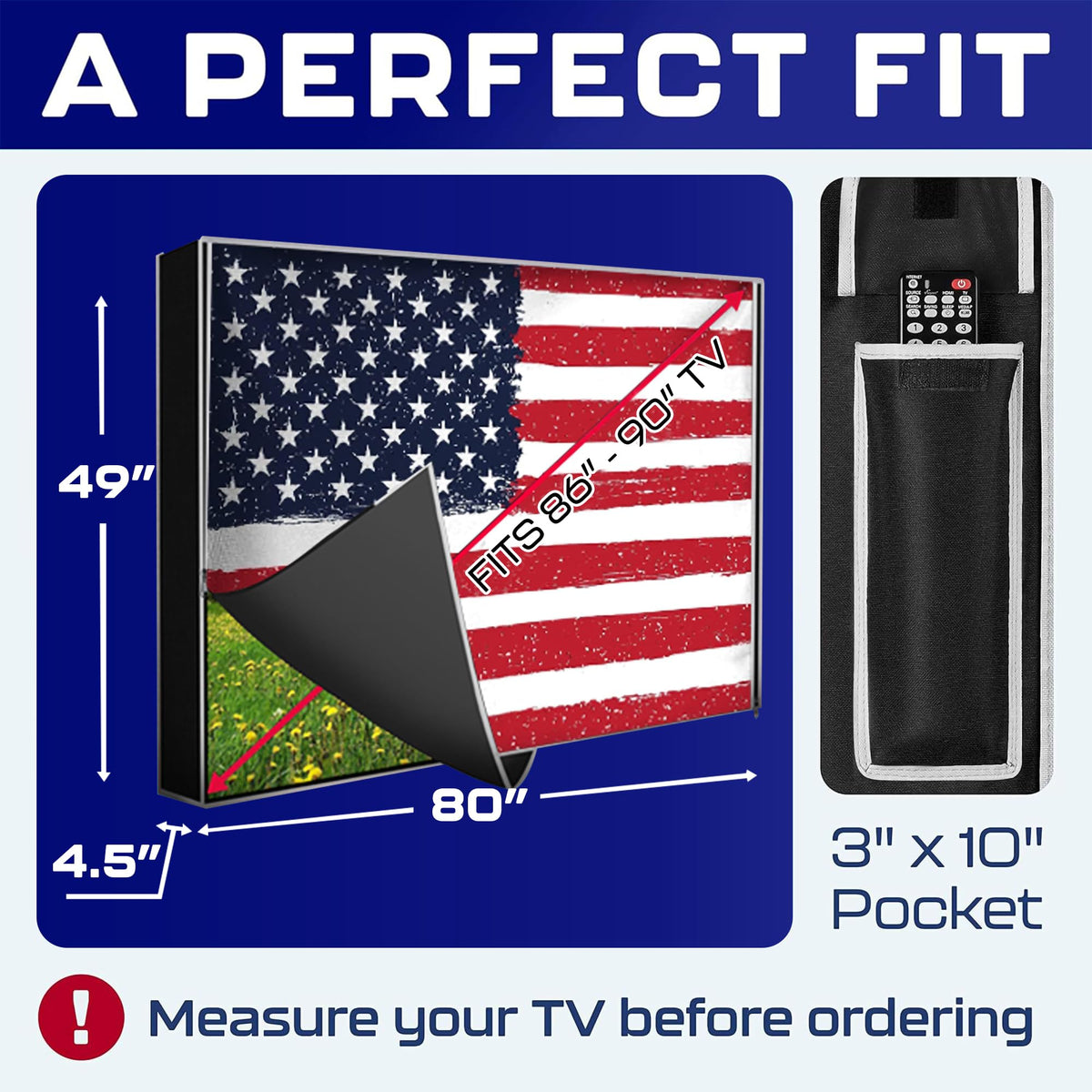 Rushmore Rose USA close-up zipper access on cover, quick and easy access benefit