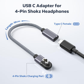 RUXELY magnetic attachment point showing secure charging.