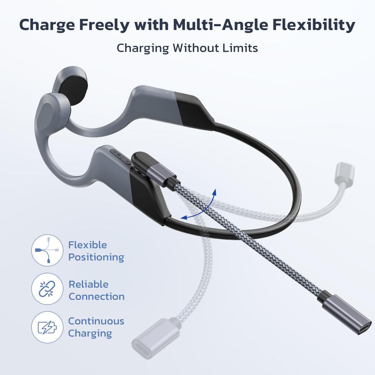 RUXELY compact portable charging adapter on the go.