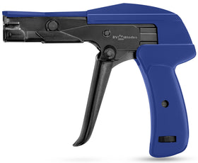 RV Rhodes front view of the zip tie gun showing compact design and reliable performance