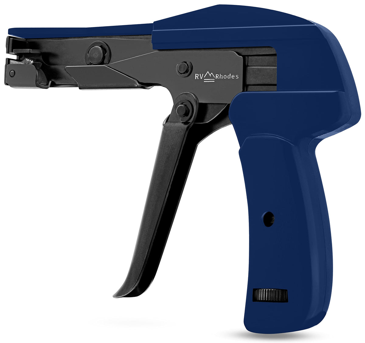 RV Rhodes zip tie gun stored in a small pouch for organized transport and protection