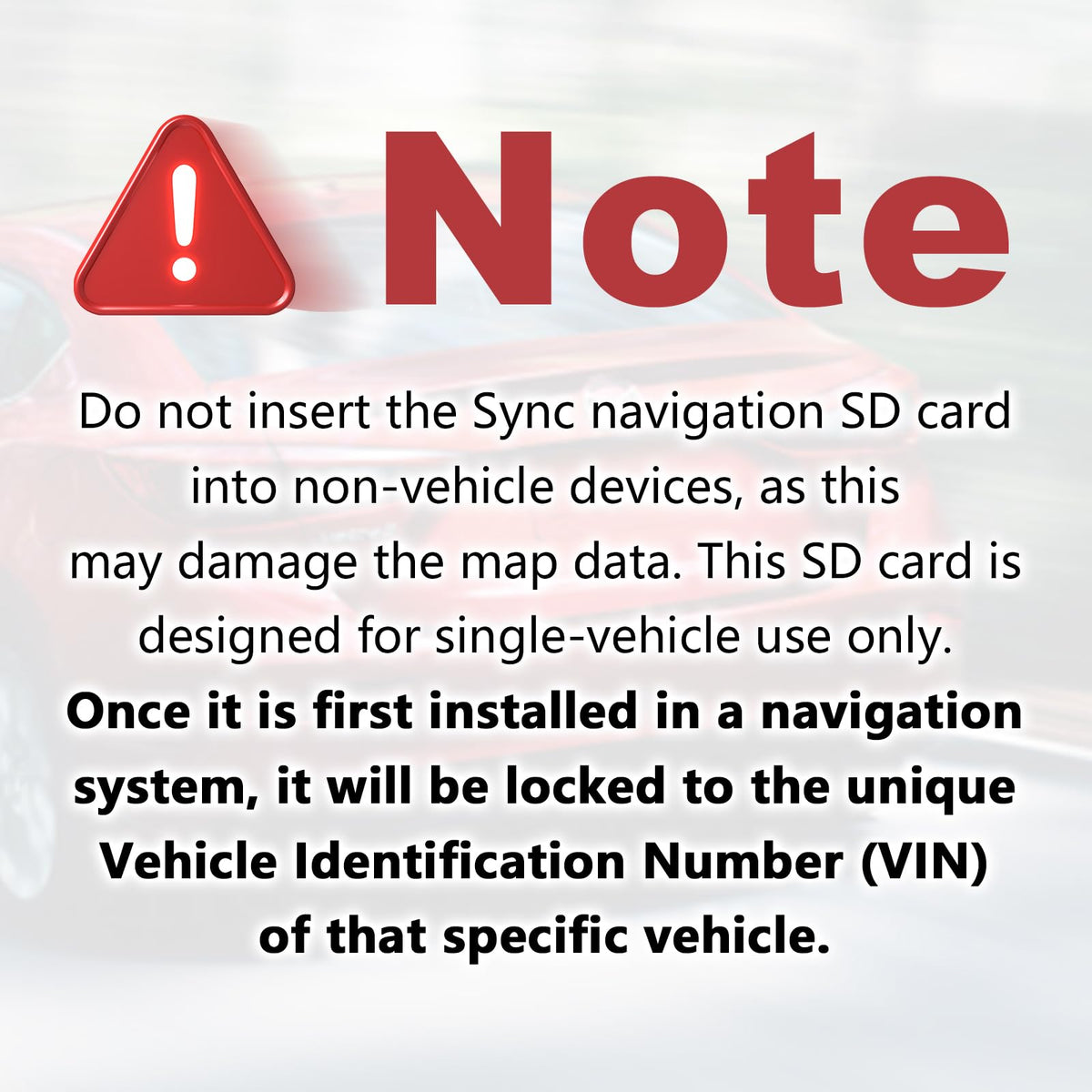 RVgolf lifestyle shot of car driving with navigation active showing confident route guidance