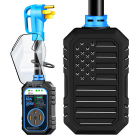 RVRVHOMM package includes one 50A surge protector for RV setup.