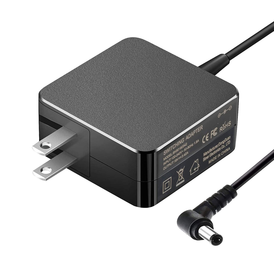 Ryaobwu 65W laptop charger for Asus U56E; reliable on-the-go power
