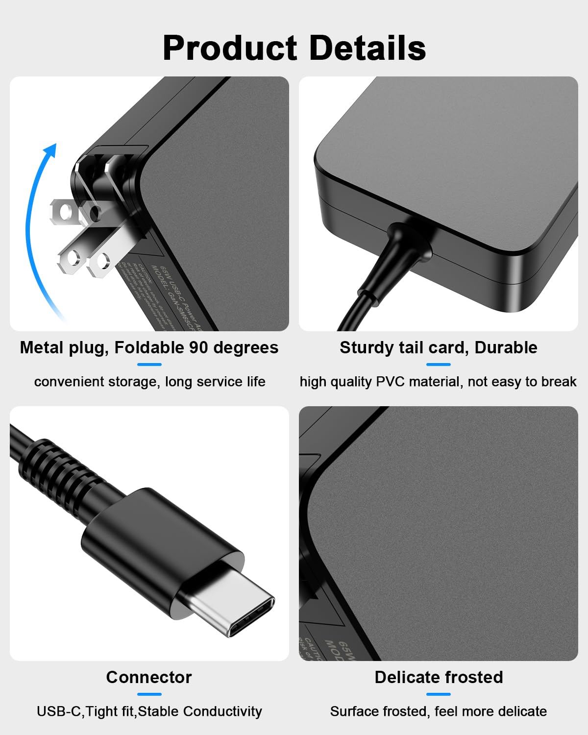Ryaobwu package content reveals charger and AC cord for immediate use