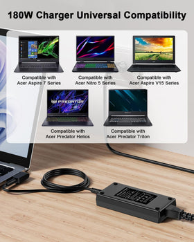 Ryaobwu detachable power cord connection demonstrating easy replacement