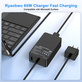 Ryaobwu USB-A port ready to charge a smartphone concurrently.