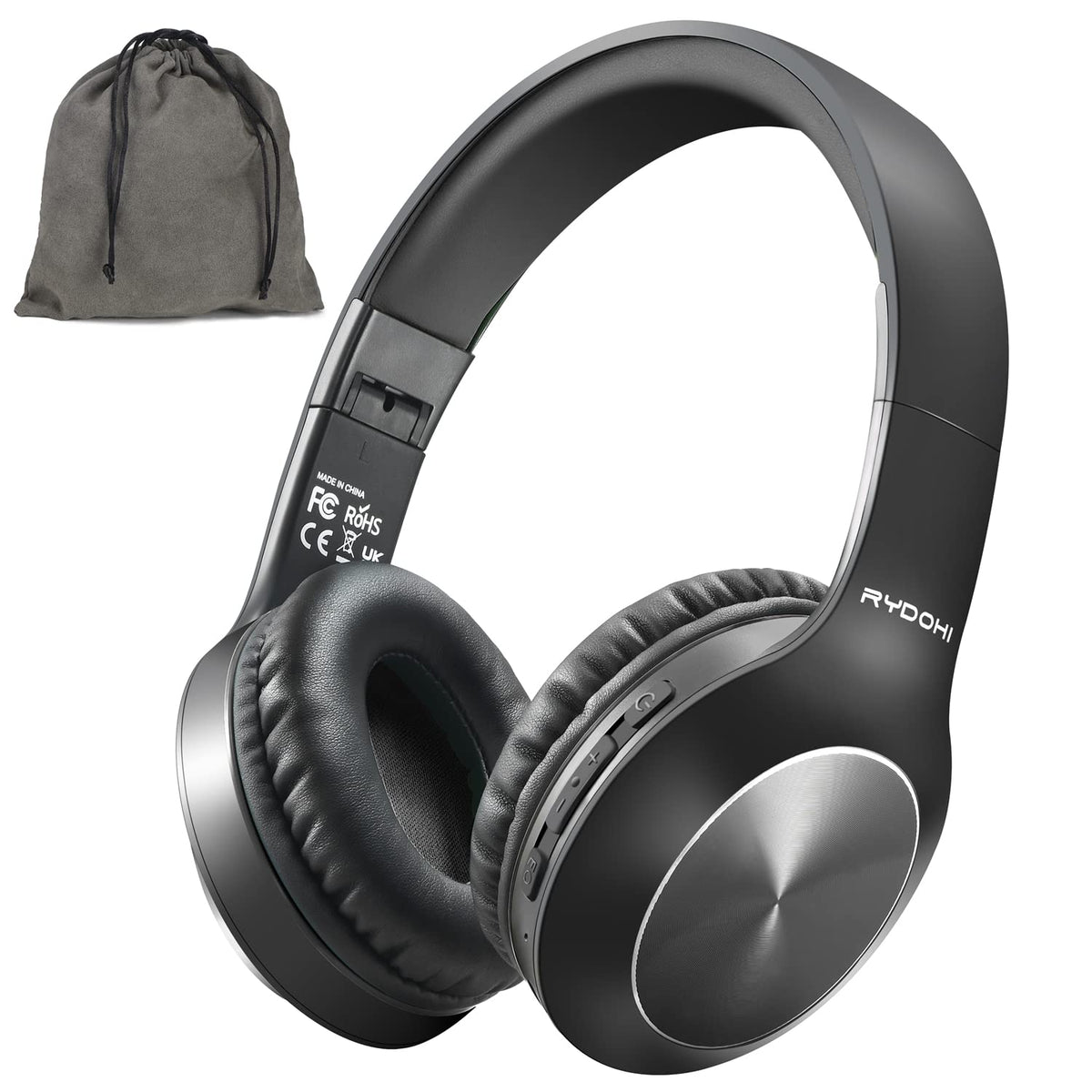 Rydohi over-ear headphones with up to 68 hours of wireless playtime