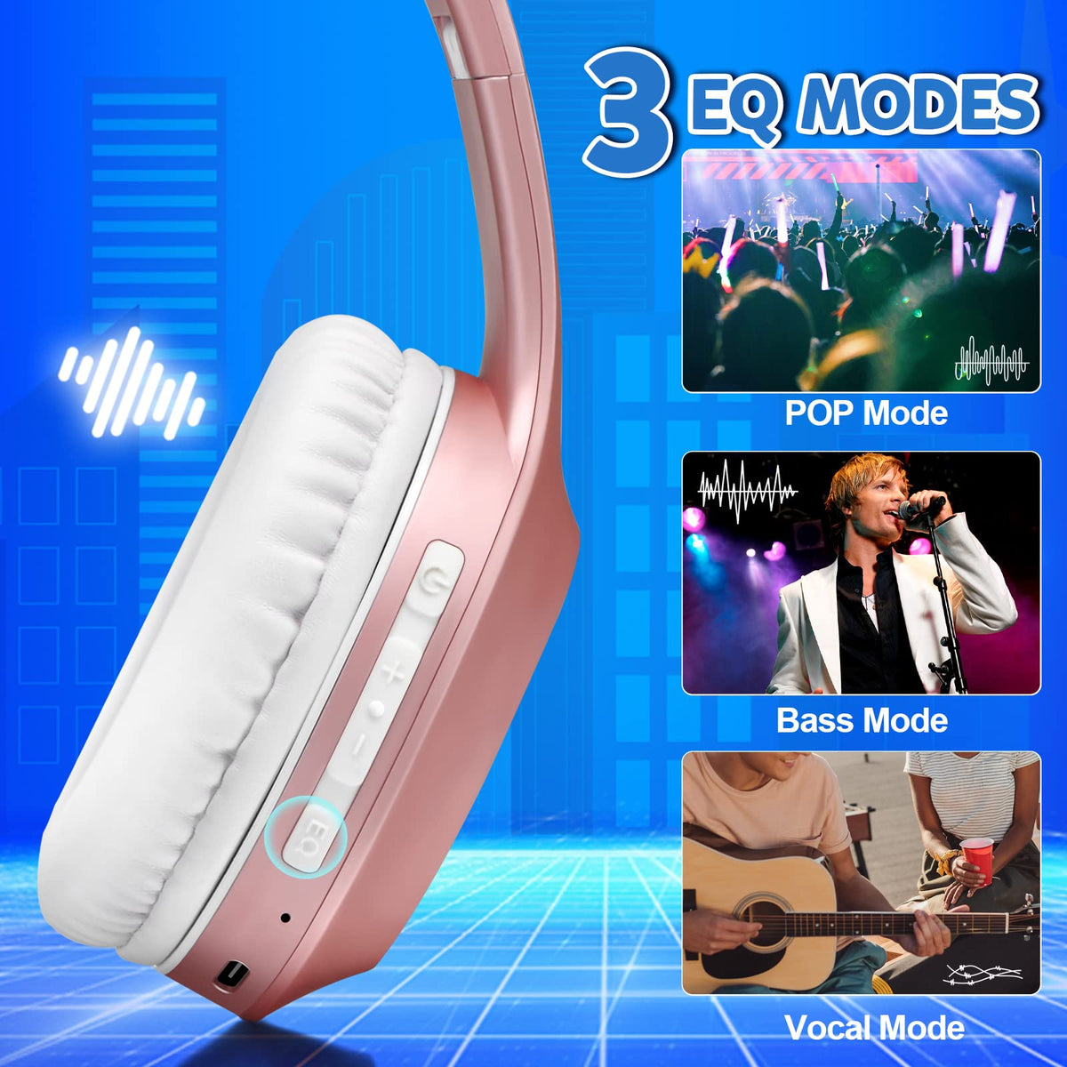 Rydohi headphones offering 68 hours of playback for long trips