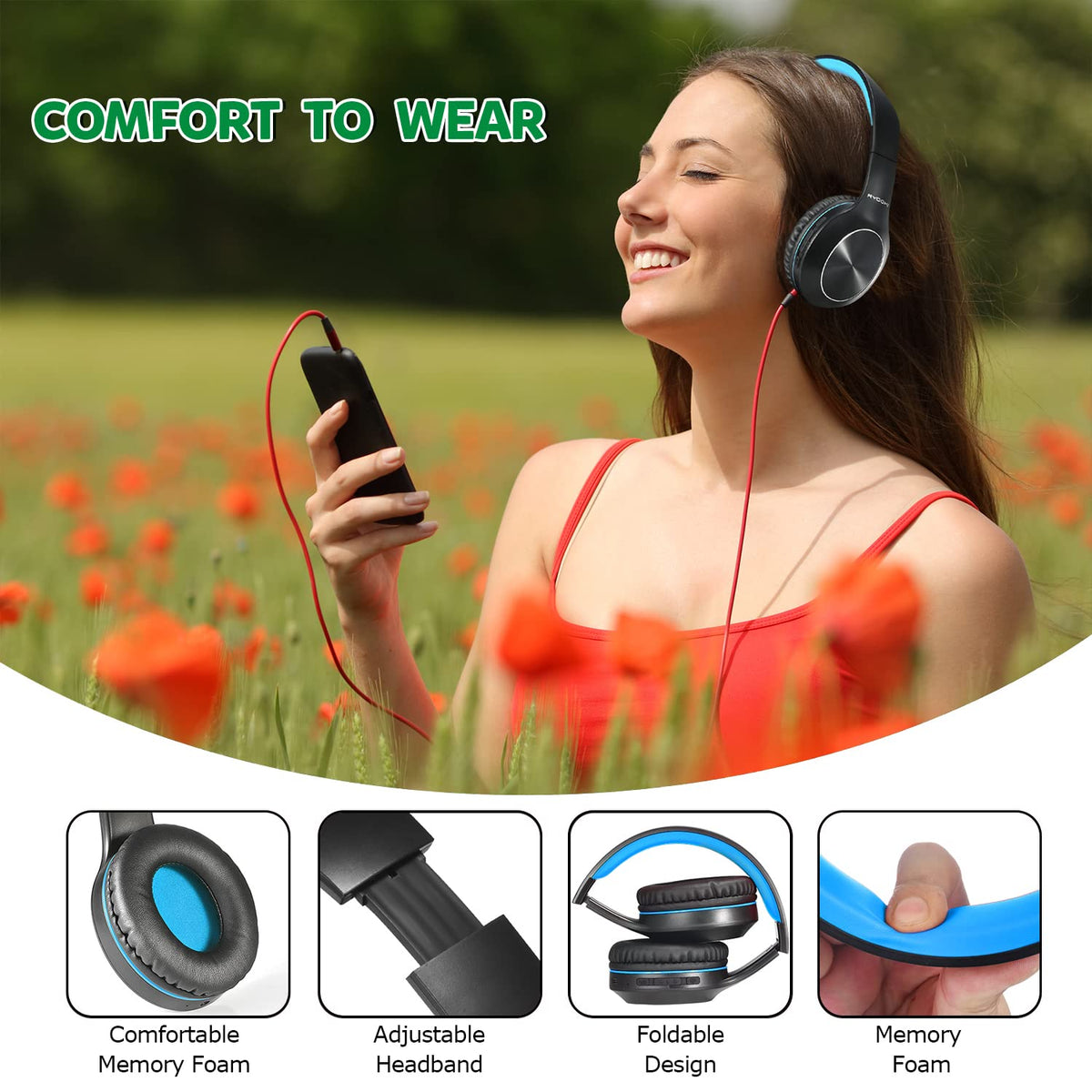 Rydohi ergonomic memory-protein cushions provide lasting comfort during use.