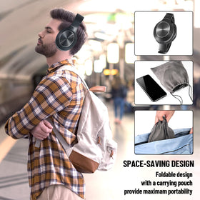 Rydohi headphones with Pop, Bass, and Vocal EQ modes