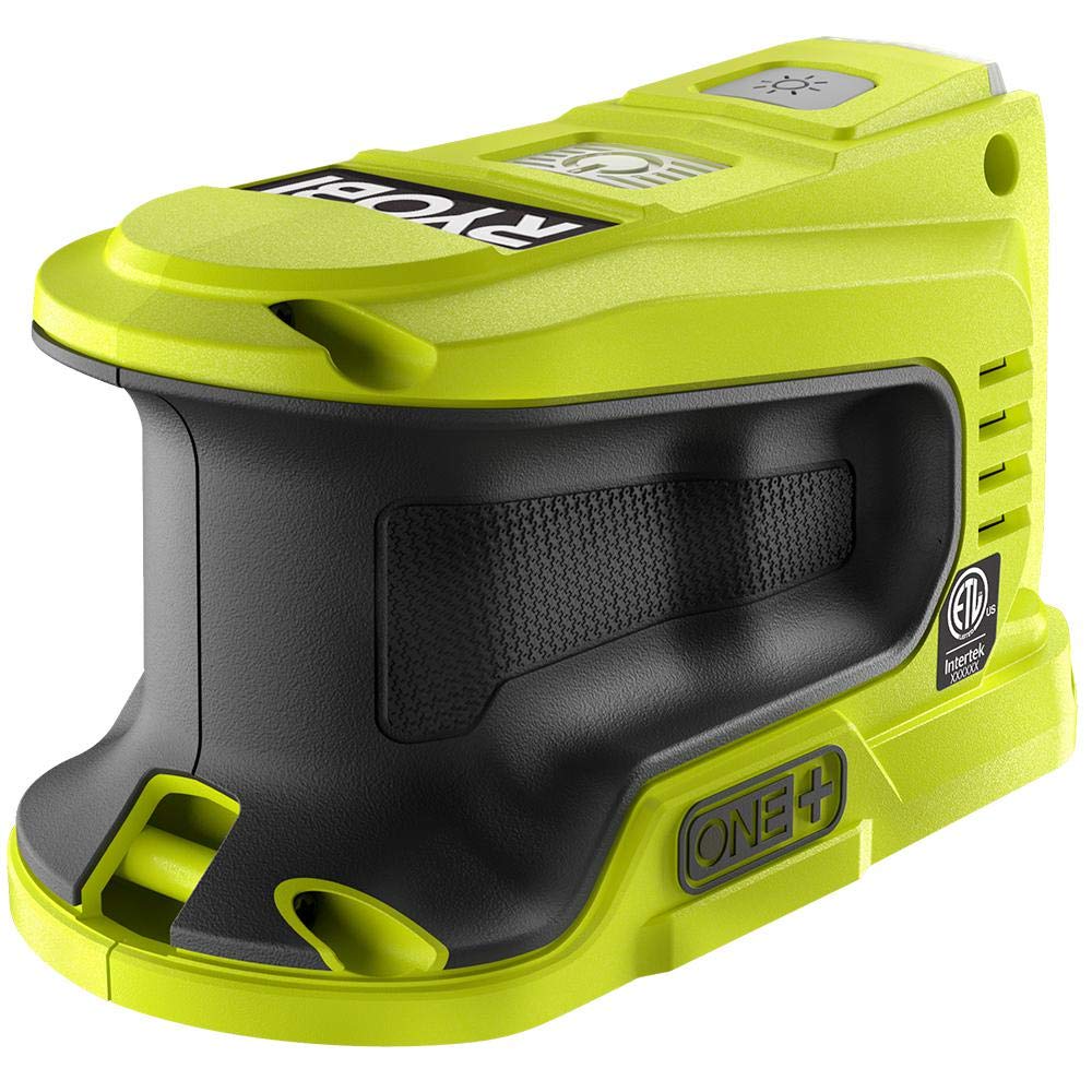 RYOBI connected to ONE+ 18V battery demonstrating fast swaps and portable power benefit