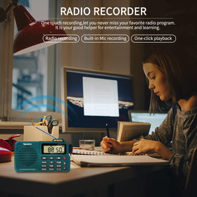 Rysamton large 12/24h display helps quick time checks.