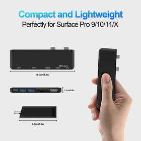 Rytaki Surface Pro dock compatibility note with Surface Pro family