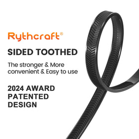 Rythcraft zip ties securing garden fence showing weather-resistant hold