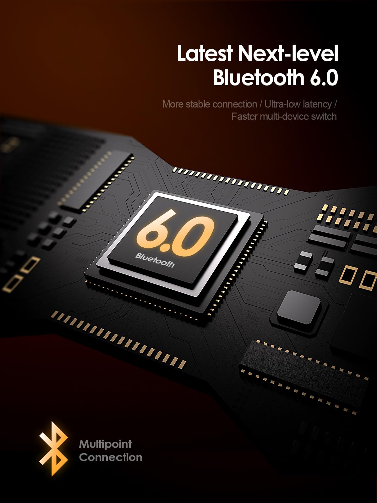 Rythflo 10mm driver delivers rich, immersive sound.
