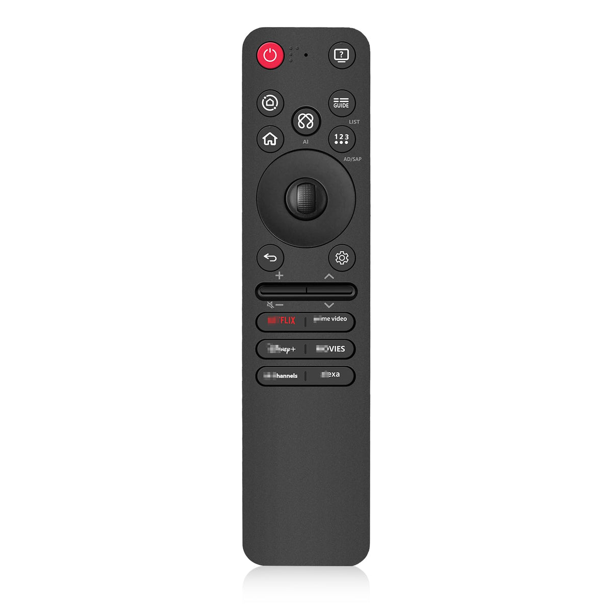 Rytuqo MR25GA remote with AI pointer guides LG TV navigation