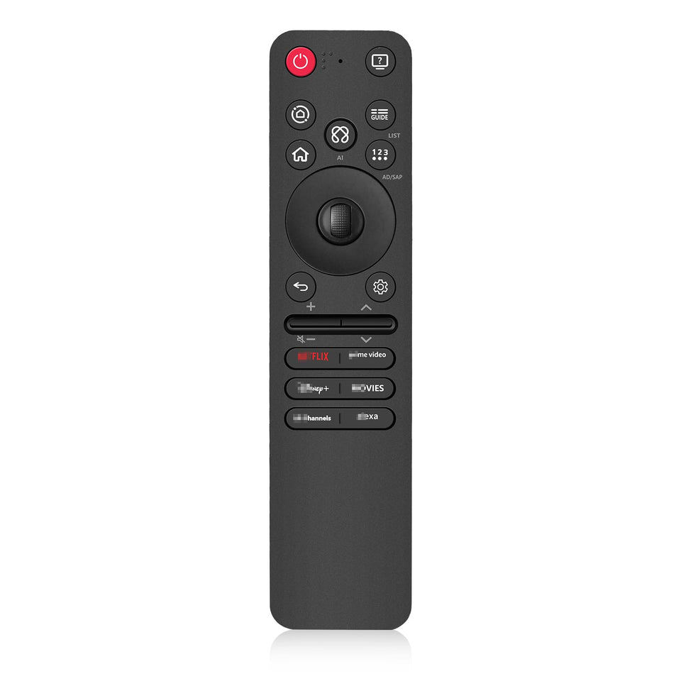 Rytuqo MR25GA remote with AI pointer guides LG TV navigation
