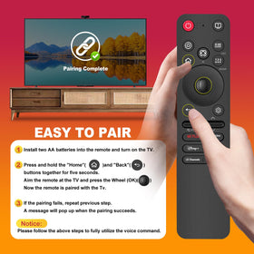 Rytuqo MR25GA remote enables AI voice search and app launches