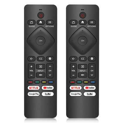 Rytuqo front view remote showing layout and usability benefit