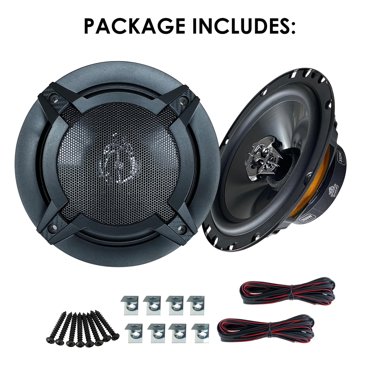 Ryukiro RK6530 cone and surround detail demonstrates polypropylene construction.