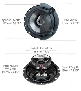 Ryukiro RK6530 voice coil close-up reveals copper winding and build quality.