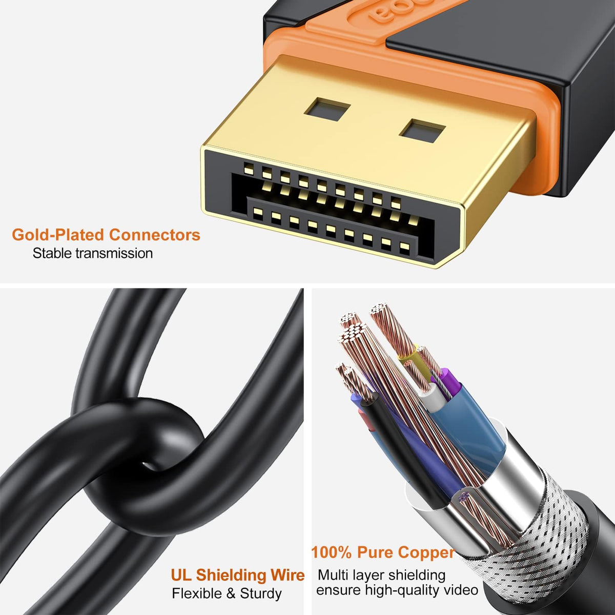 RyzzRooa cables linking multiple monitors illustrating multi-display productivity benefits