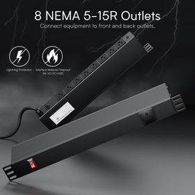 Sabethe PDU-03 mounting screws and holes for quick rack installation