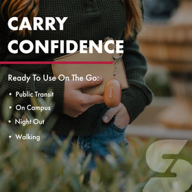 SABRE held in hand to show compact scale and easy carry benefit