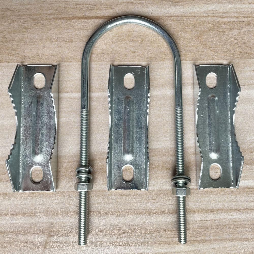 Sactulaz two-pack mounting kit box includes two clamps for quick setup.