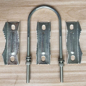 Sactulaz two-pack mounting kit box includes two clamps for quick setup.