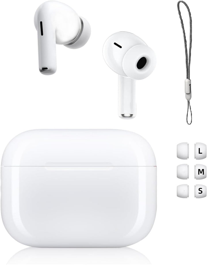 Sadaug front packaging showing earbuds and case, highlighting premium unboxing benefit