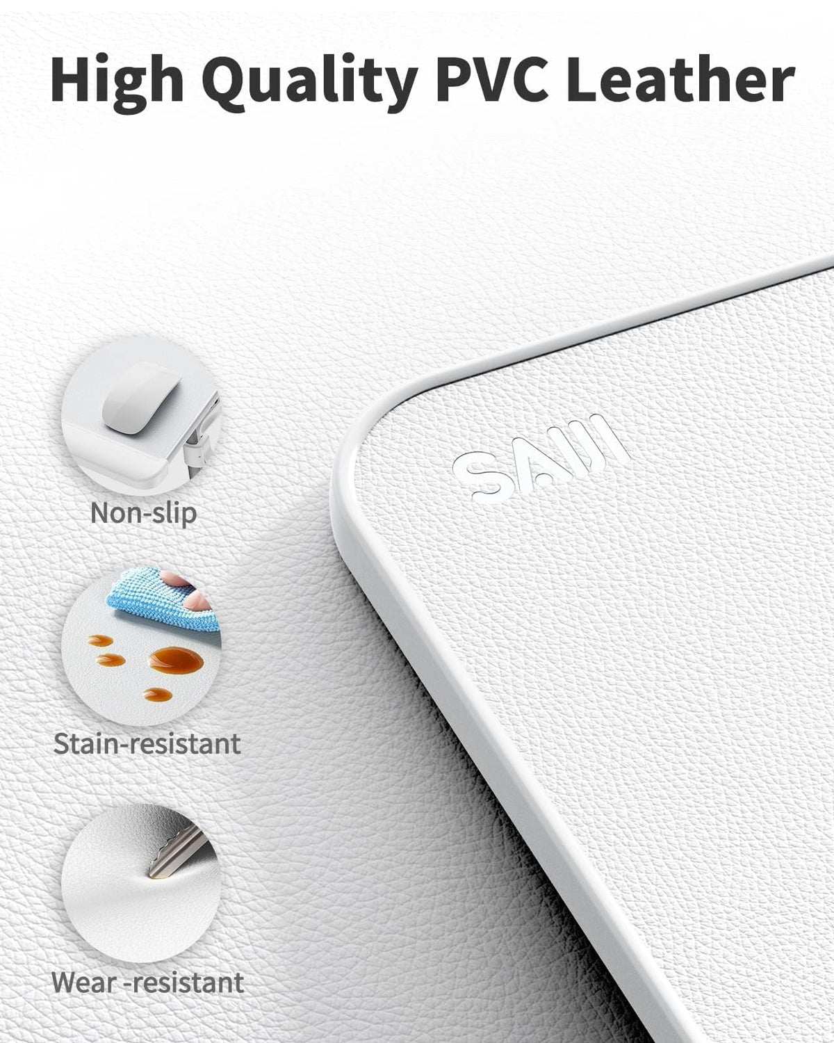 SAIJI laptop bed tray table demonstrates angle adjustment for comfortable viewing.