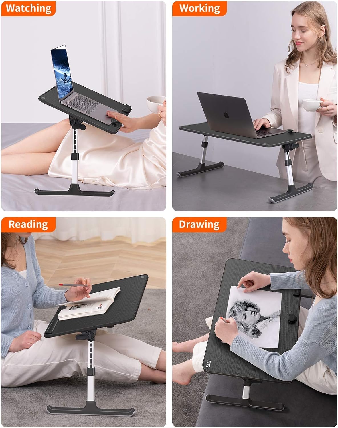 SAIJI folded under bed storage demonstration, space-saving home solution
